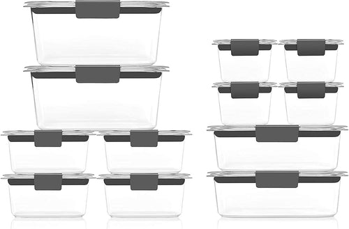 Rubbermaid Brilliance BPA-Free Airtight Food Storage Containers