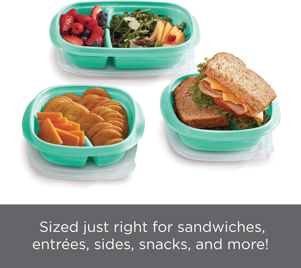 Rubbermaid 50-Piece Food Container Set with Lids, BPA-Free, Dishwasher Safe