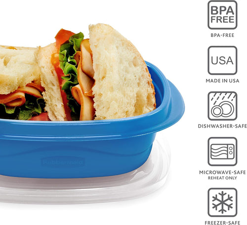 Rubbermaid 50-Piece Food Storage Set - Dishwasher Safe