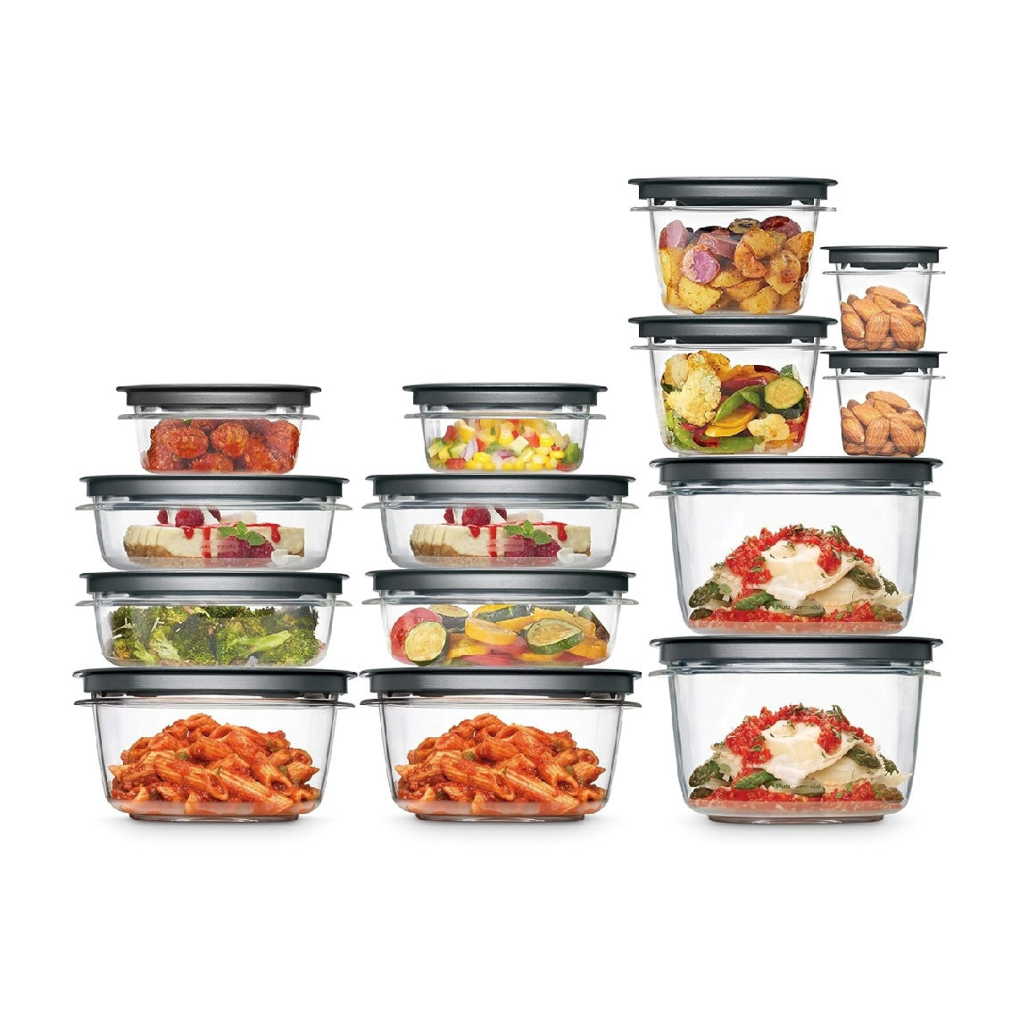 Rubbermaid Premier Food Storage Container, BPA-Free, Microwave & Dishwasher Safe